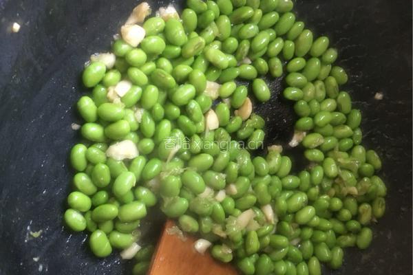 青椒毛豆的做法图解7
