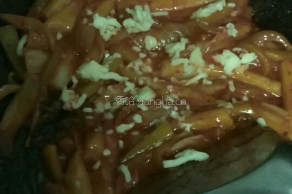 芝士辣炒泡菜年糕的做法图解12