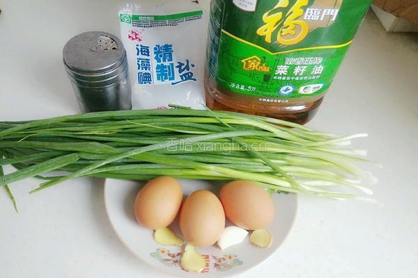 葱花炒鸡蛋的做法图解1