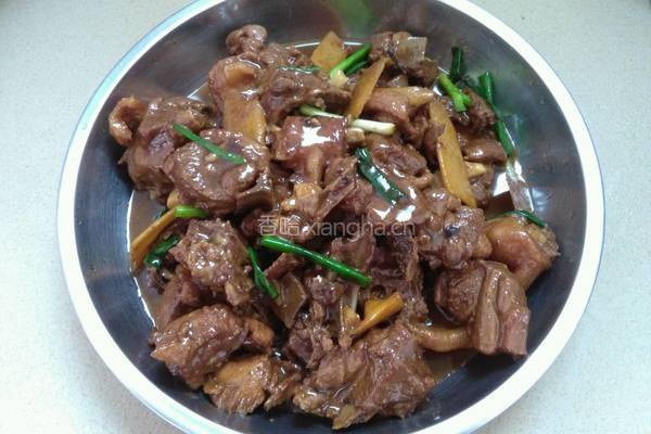 焖鸭肉的做法图解8