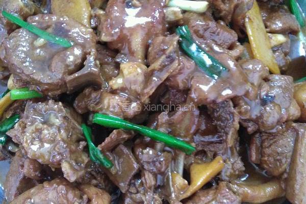 焖鸭肉的做法图解7