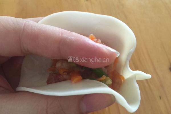 蒸饺包法的做法图解5