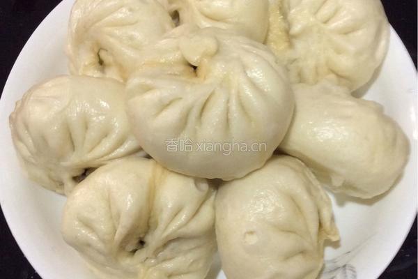 菜包子的做法图解4