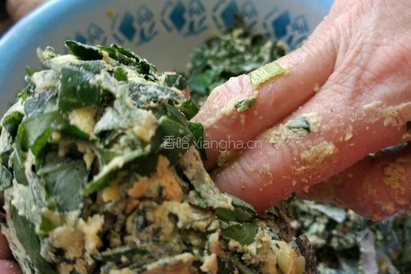 红薯叶窝窝的做法图解5