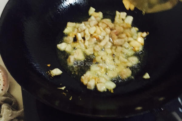 毛豆炒肉的做法图解4