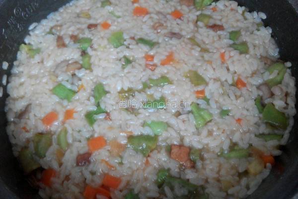 豆角干饭的做法图解9