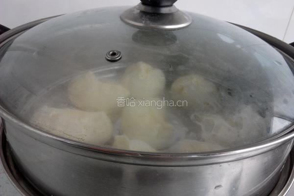 西葫芦鸡蛋包子的做法图解9