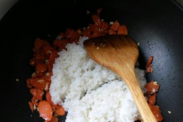 黄金蛋炒饭的做法图解8
