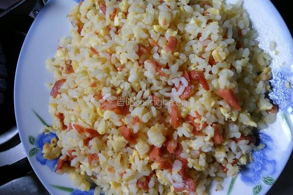 黄金蛋炒饭的做法图解13