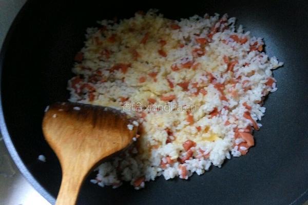黄金蛋炒饭的做法图解11