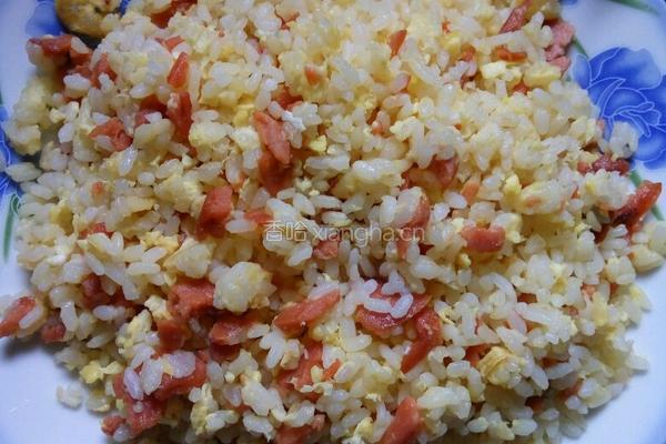 黄金蛋炒饭的做法图解14