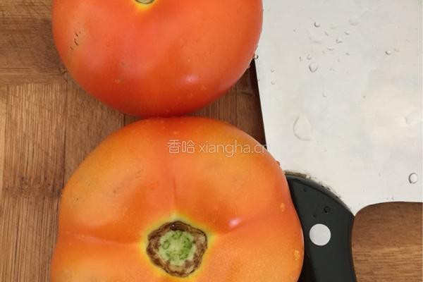 番茄空心菜梗酸的做法图解3