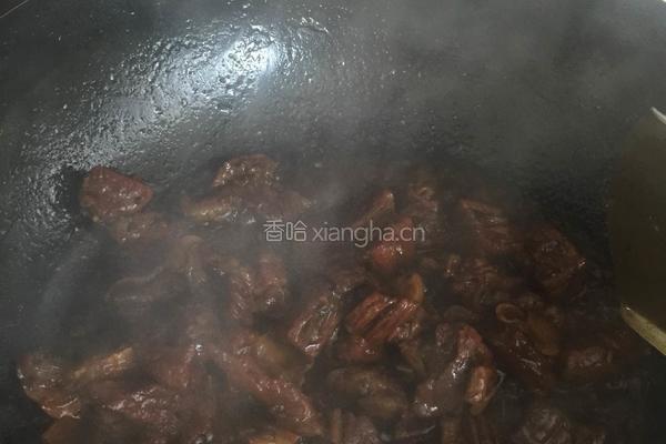 红烧牛腩的做法图解7