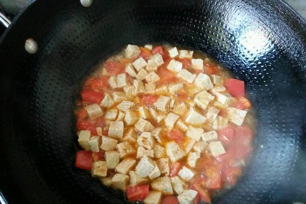 茄汁冻豆腐的做法图解4