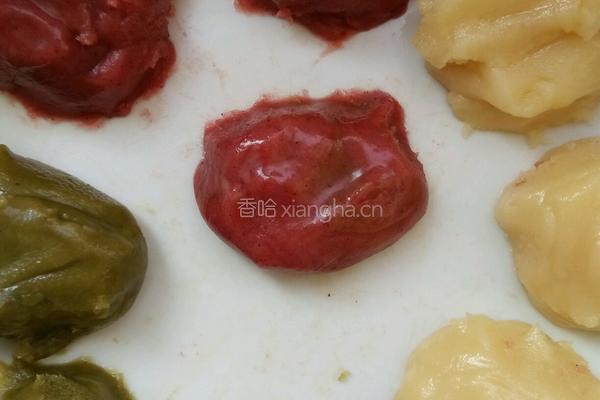 缤纷豆沙酥的做法图解6