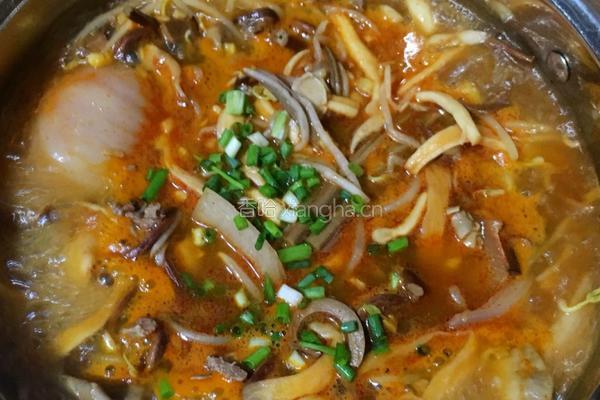 韩国辣牛肉汤的做法图解10