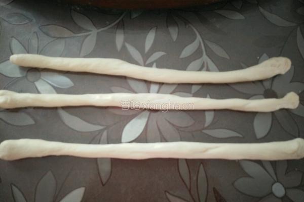 老式辫子面包(一次发酵法）的做法图解8