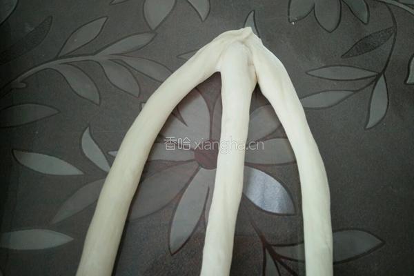 老式辫子面包(一次发酵法）的做法图解9