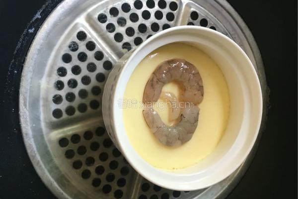 虾仁鸡蛋羹的做法图解9