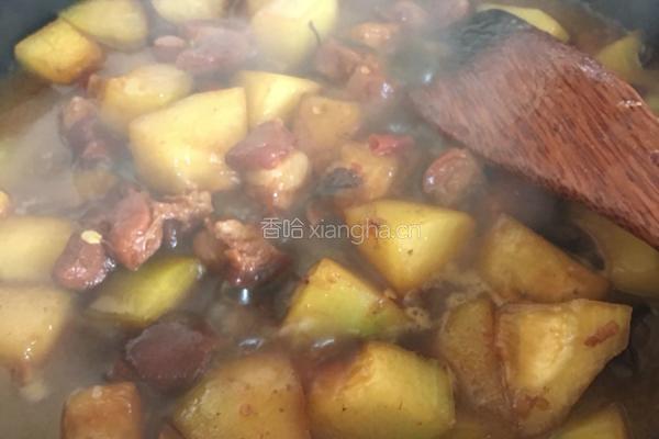 红烧肉炖冬瓜的做法图解8