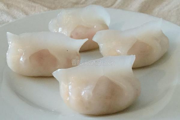 水晶虾饺