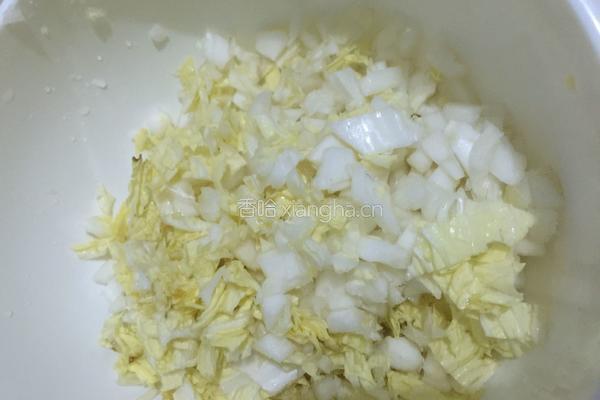 白菜豆腐包子的做法图解5
