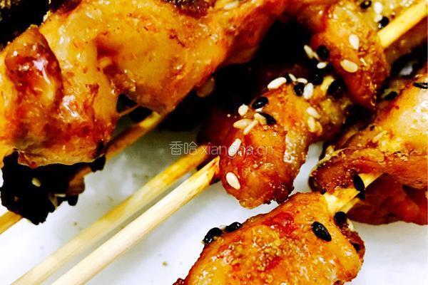孜然烤双肉串的做法图解4