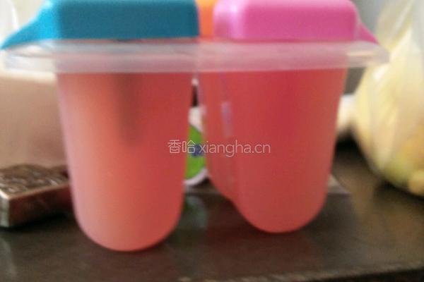 哈蜜瓜西瓜柠檬汁雪糕的做法图解8
