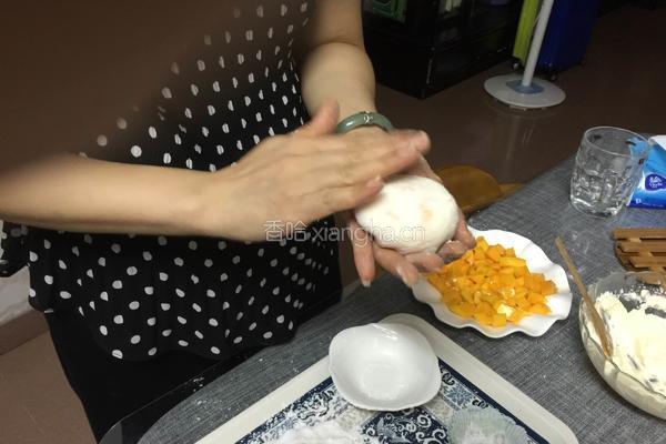 芒果雪媚娘的做法图解5