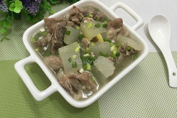 龙骨冬瓜汤的做法图解8