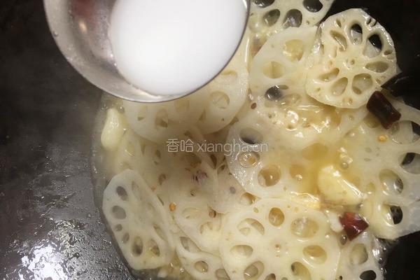 炝藕片的做法图解8