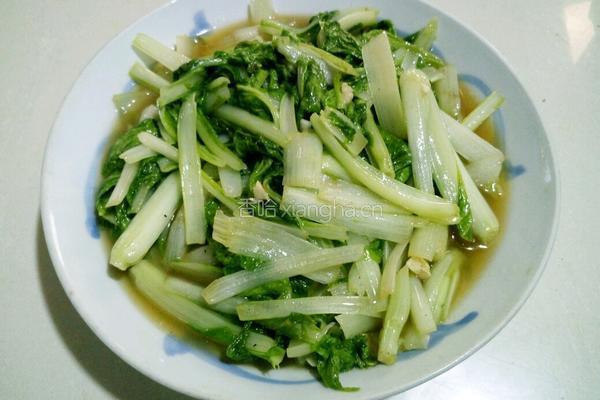 耗油小白菜的做法图解6