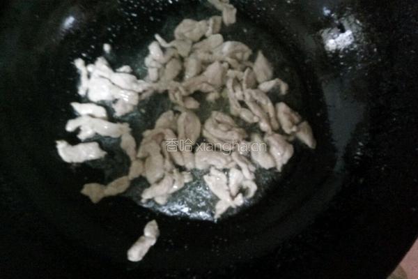 肉丝榨菜蛋花汤的做法图解2