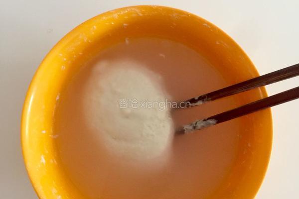 水花面疙瘩汤的做法图解2
