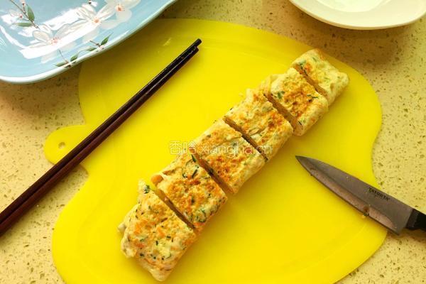 双色厚蛋烧的做法图解5