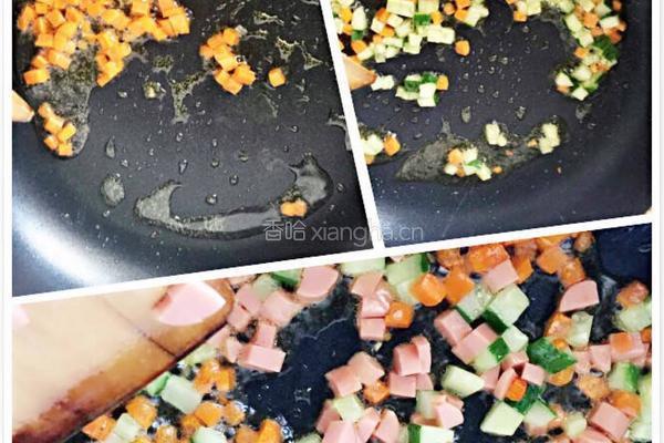 萌猫蛋包饭的做法图解4