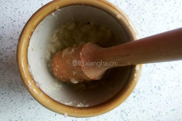 苏子叶咸菜的做法图解4