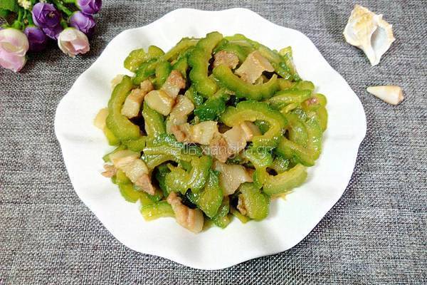 苦瓜炒肉的做法图解7