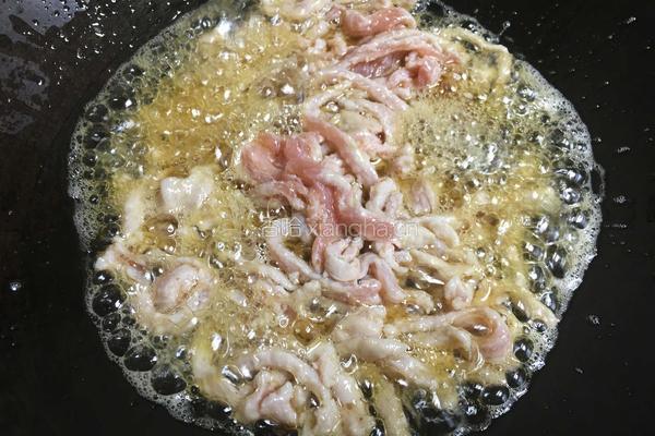 秋葵肉丝的做法图解7