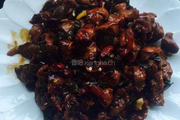 辣子鸡胗的做法图解12