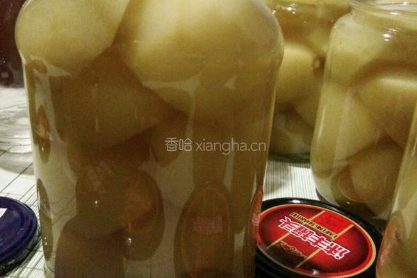 桃罐头的做法图解3