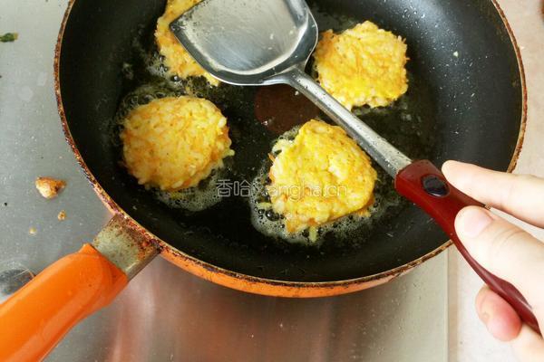 大米胡萝卜饼的做法图解5