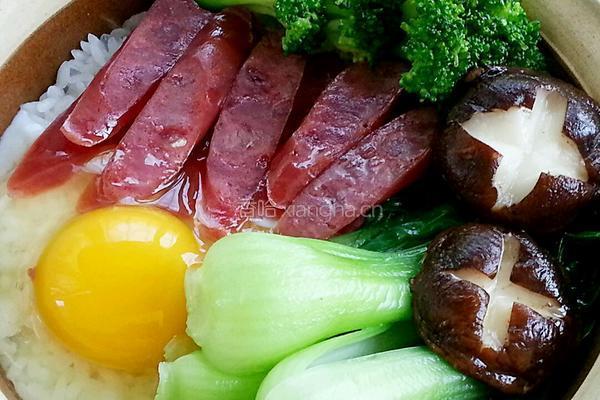 腊肠煲仔饭的做法图解11