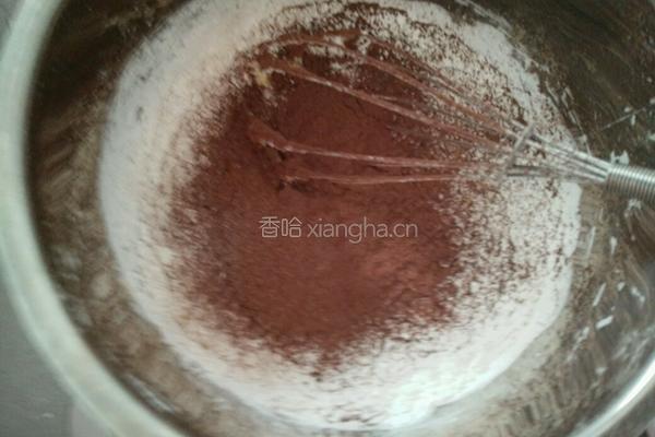 可可蓝莓蛋糕卷的做法图解3