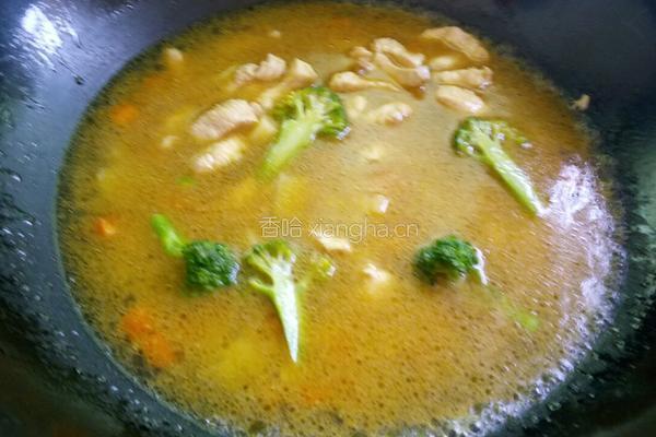 咖喱鸡肉饭的做法图解9