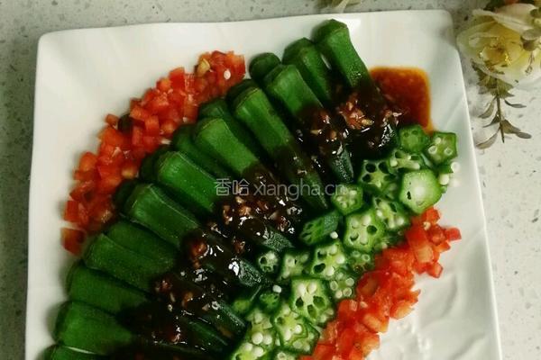 茄汁秋葵的做法图解8