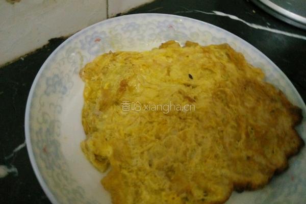 香菇鸡蛋炒白菜的做法图解5