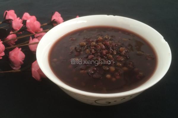 绿豆黑米粥的做法图解7
