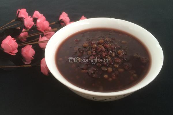 绿豆黑米粥的做法图解8