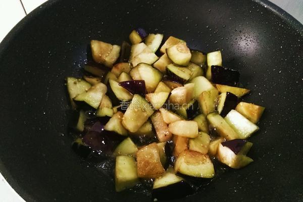 辣酱茄子的做法图解4